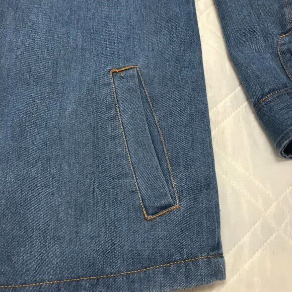 Duke Haband flannel lined denim jacket XL - Picture 2 of 6